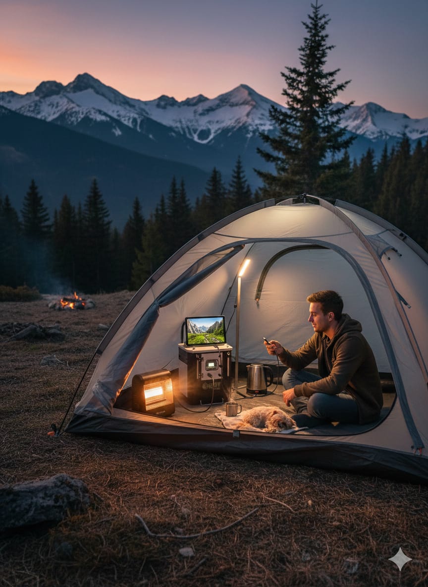 ORBİT 48 V 100 AH ALL İN ONE TAŞINABİLİR ESS - Görsel 3