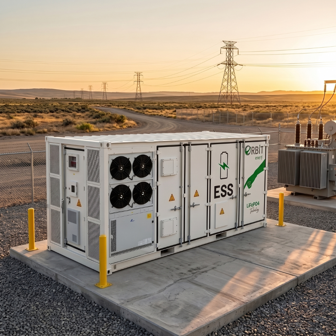 ORBİT 5 MWH ESS - ENERJİ DEPOLAMA SİSTEMİ
